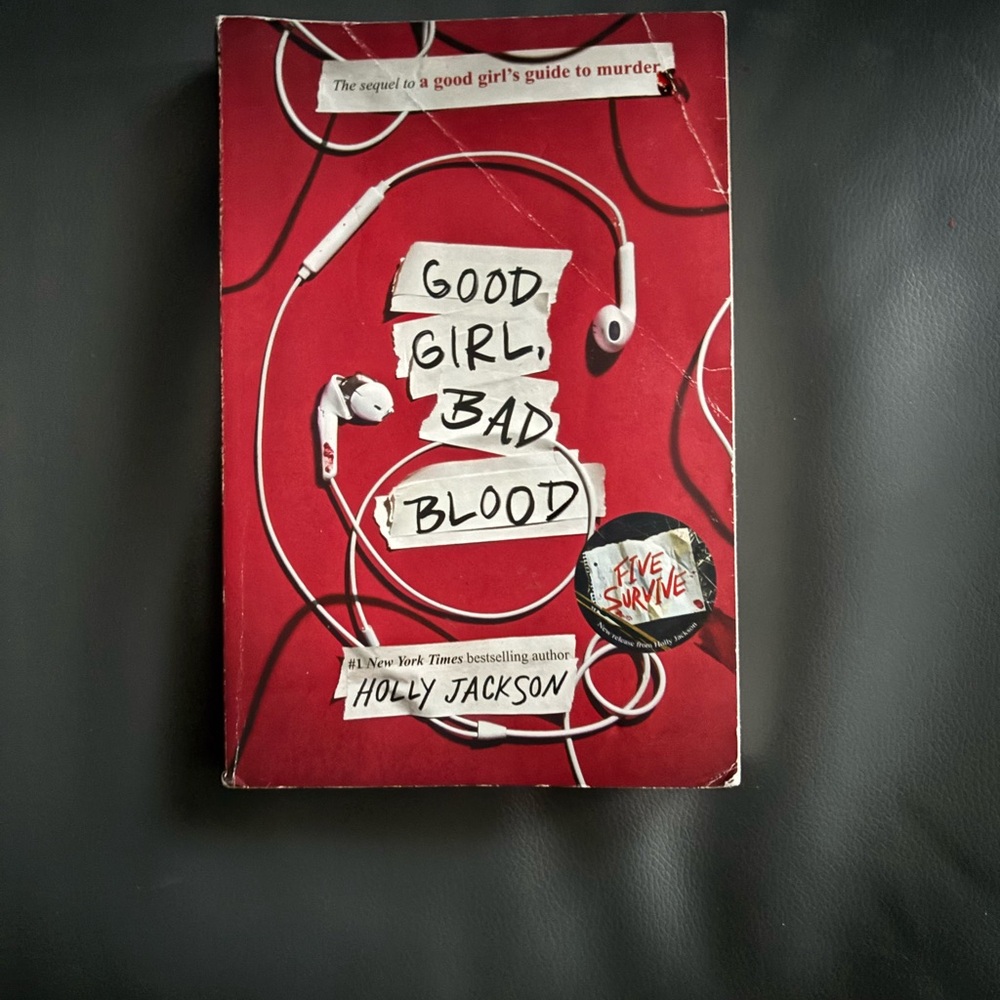 Good Girl, Bad Blood by Holly Jackson - Red Cover